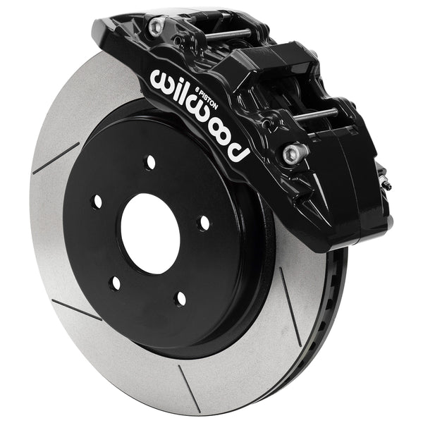 Wilwood 13-18 RAM 1500 4WD AERO6-DM Kit 5 x 5.50in Hub - 13.38in Slotted Rotor - Black - 140-18208 by Wilwood
