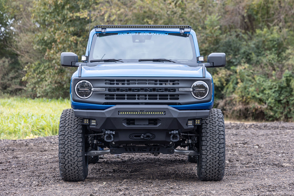 Rough Country - 5 Inch Lift Kit - M1R - Ford Bronco 4WD (2021-2025) - 41540 for 2021-2023 Ford Bronco - installed view
