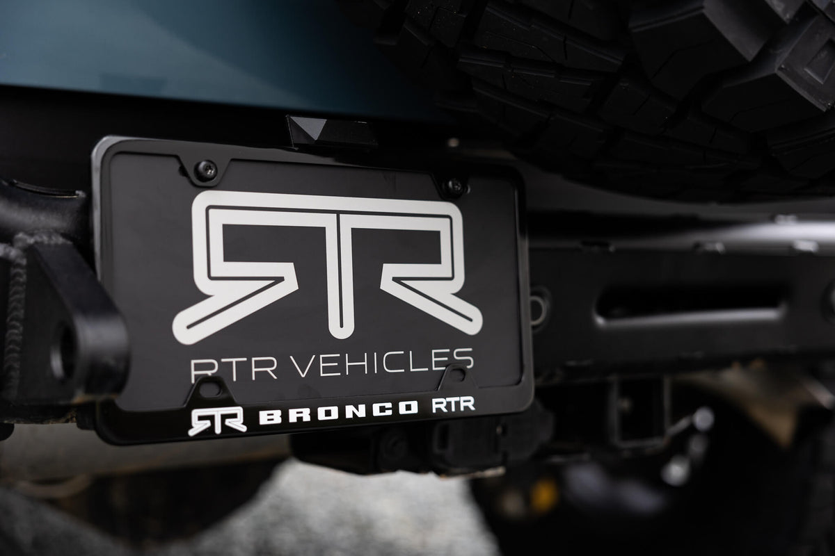 Bronco RTR License Plate Frame