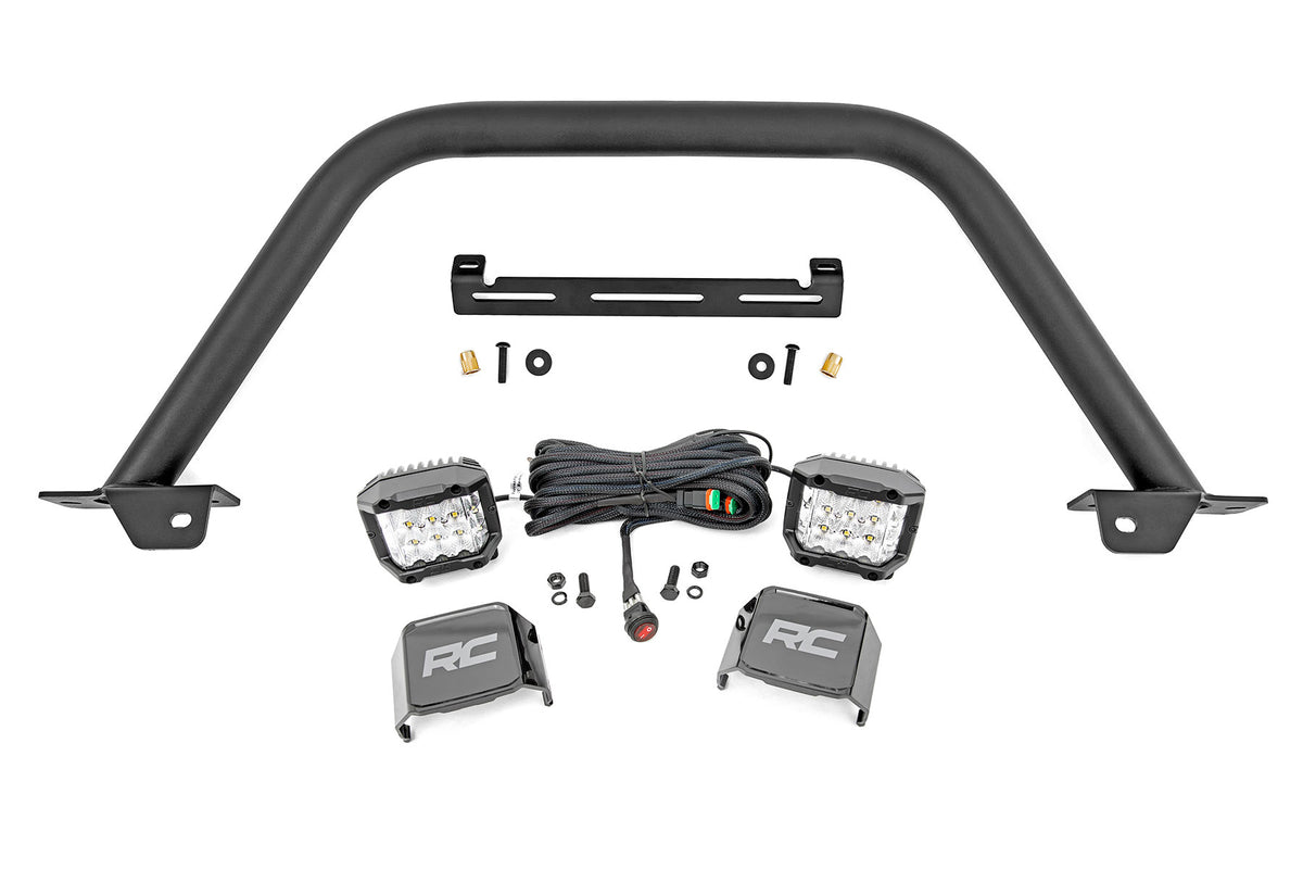 Safari Bar | 3&quot; OSRAM (Pair) | Wide | OE Modular Steel | Ford Bronco (21-24)