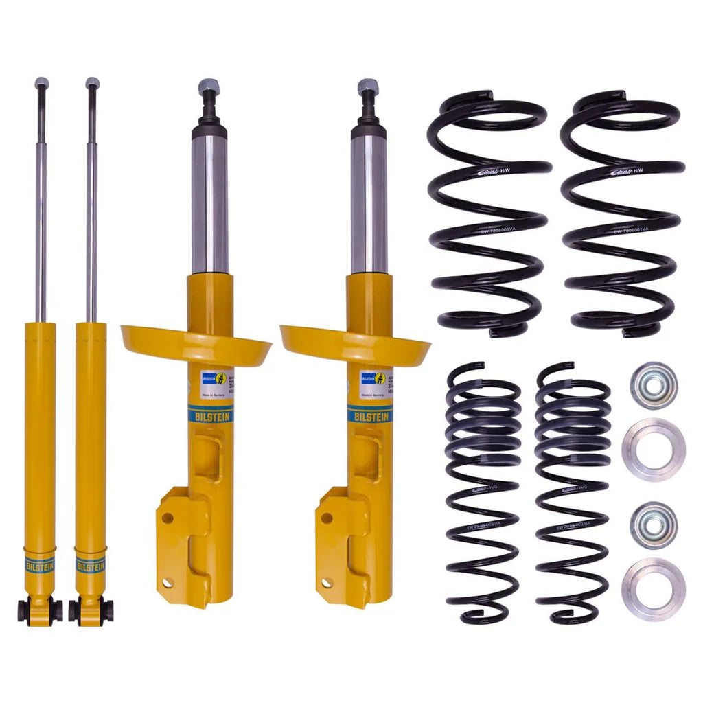 Bilstein B12 2010 Volkswagen Jetta TDI Wagon Front and Rear Suspension Kit - 46-184214