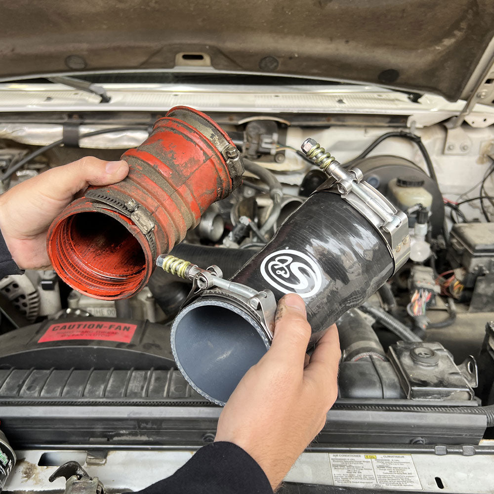 S&amp;B Intake and Plenum Boot Kit for 1994-1996 Ford F250/F350, 7.3L Powerstroke - 83-2013
