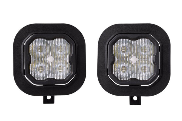 Diode Dynamics SS3 Pro Type SD Kit ABL - White SAE FogFog - DD7095 for 2011-2016 Ford F 250 - front view