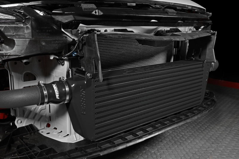 Perrin 22-23 Subaru WRX Front Mount Intercooler Kit (Black Tubes &amp; Black Core) - PSP-ITR-441BK/BK