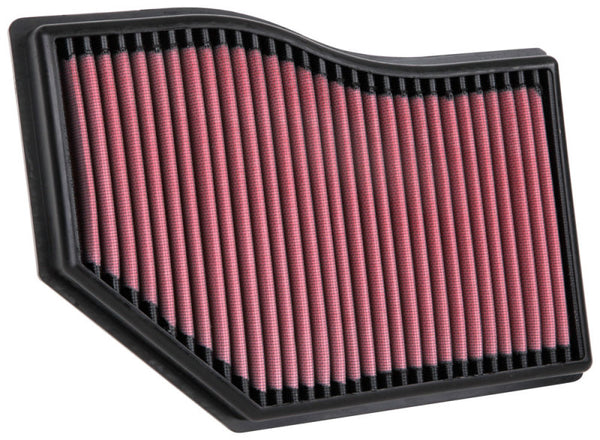 K&N 2019 Mercedes Benz A220 L4-2.0L DSL Turbo Replacement Drop In Air Filter - 33-3139 by K&N Engineering - front view
