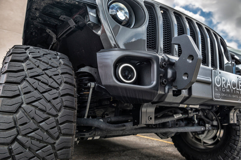 Oracle Jeep Wrangler JL/Gladiator JT Sport High Performance W LED Fog Lights - White SEE WARRANTY - 5847-001