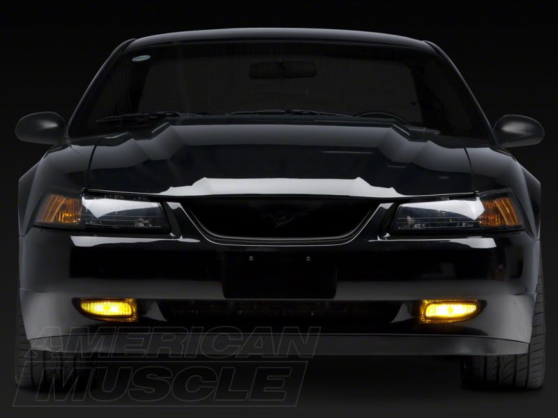Raxiom 99-04 Ford Mustang Excluding Cobra Fog Lights Yellow - 49158