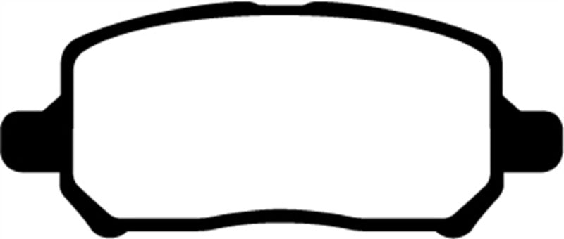EBC 05-10 Chevrolet Cobalt 2.2 4 Lug Yellowstuff Front Brake Pads - DP41660R