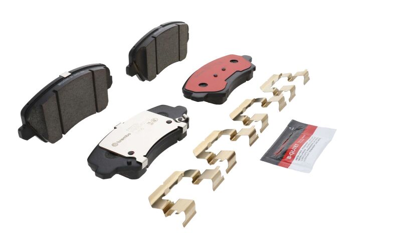 Brembo OE 2017 Hyundai Elantra/Elantra GT/16-17 Veloster/19-21 Veloster Ceramic Brake Pad - Front - P30123N
