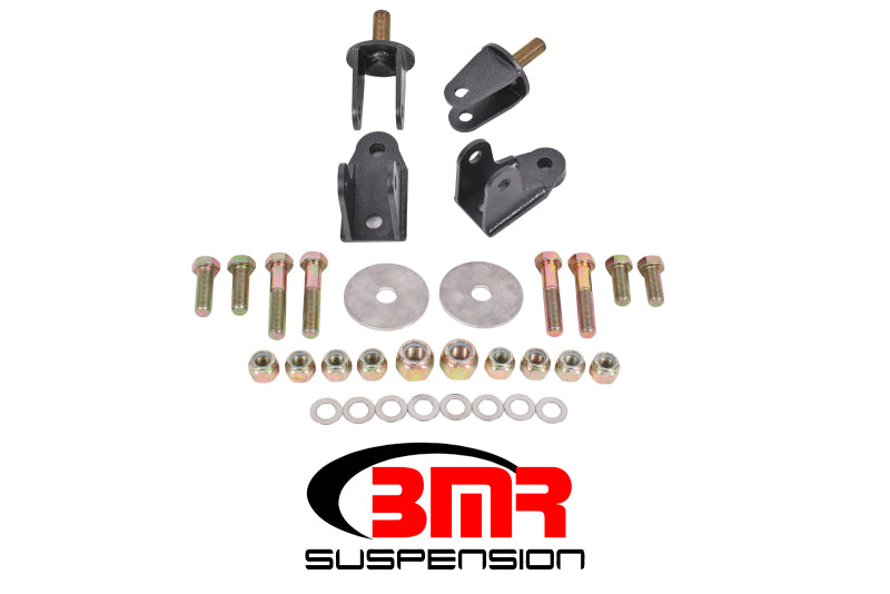 BMR 79-04 Fox Mustang Rear Coilover Conversion Kit w/o Control Arm Bracket - Black Hammertone - CCK009H for 1979-2004 Ford Mu