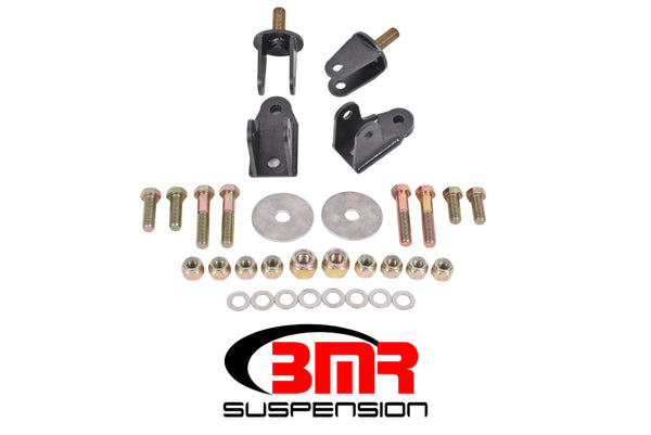 BMR 79-04 Fox Mustang Rear Coilover Conversion Kit w/o Control Arm Bracket - Black Hammertone - CCK009H for 1979-2004 Ford Mu
