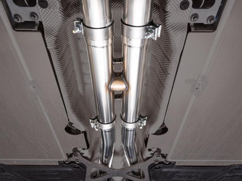 AWE BMW G90/G99 M5 Track Edition Catback Exhaust - Chrome Silver Tips - 3020-42790