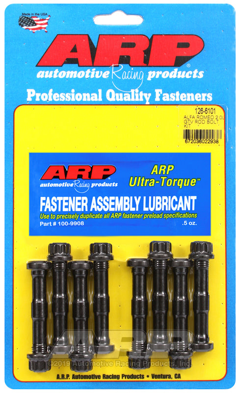 ARP Alfa Romeo 2.0L GTV Rod Bolt Kit - 126-6101
