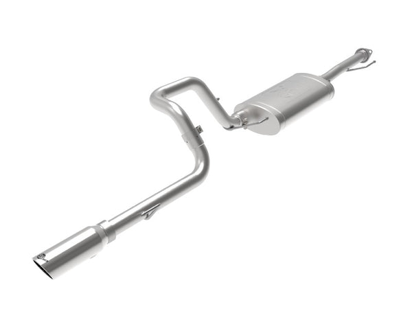 aFe MACHForce XP 2.5in 304-SS Exhaust Cat-Back w/ Polished Tip 10-20 Toyota 4Runner V6-4.0L - 49-36040-1P