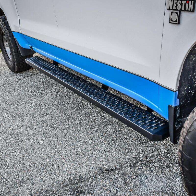 Westin Grate Steps Running Boards 90 in - Textured Black - 27-74745