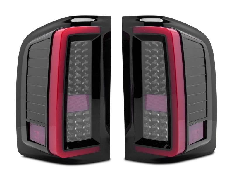 Raxiom 07-13 Chevy Silverado 1500 G2 LED Tail Lights- Black Housing (Clear Lens) - S112711