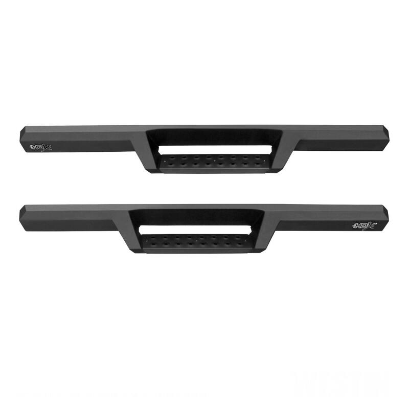 Westin 18-20 Jeep Wrangler JL 2DR HDX Drop Nerf Step Bars - Textured Black - 56-14055