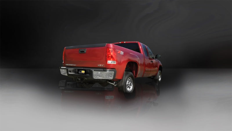 Corsa 2007-2010 Chevrolet Silverado Crew Cab/Std. Bed 2500 6.0L V8 Polished Sport Cat-Back Exhaust - 24894