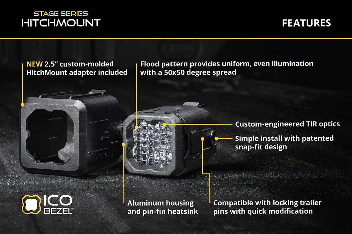 Diode Dynamics HitchMount LED Pod 4-Pin Reverse Kit  C1 Sport - DD8765