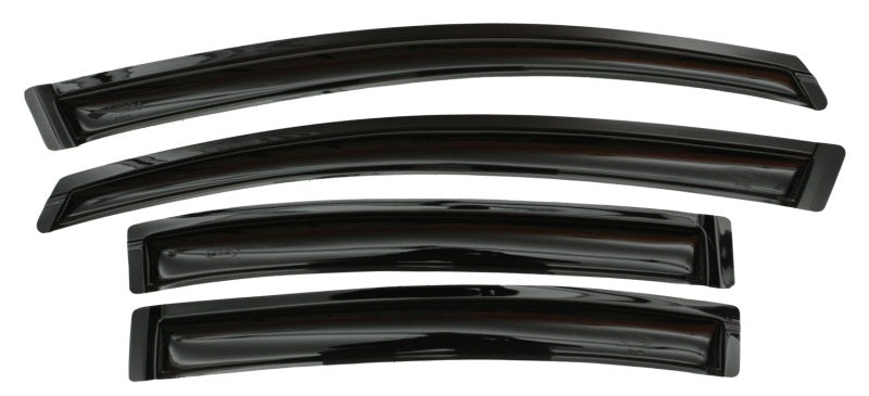 AVS 12-15 Honda Civic Ventvisor Outside Mount Window Deflectors 4pc - Smoke - 94462