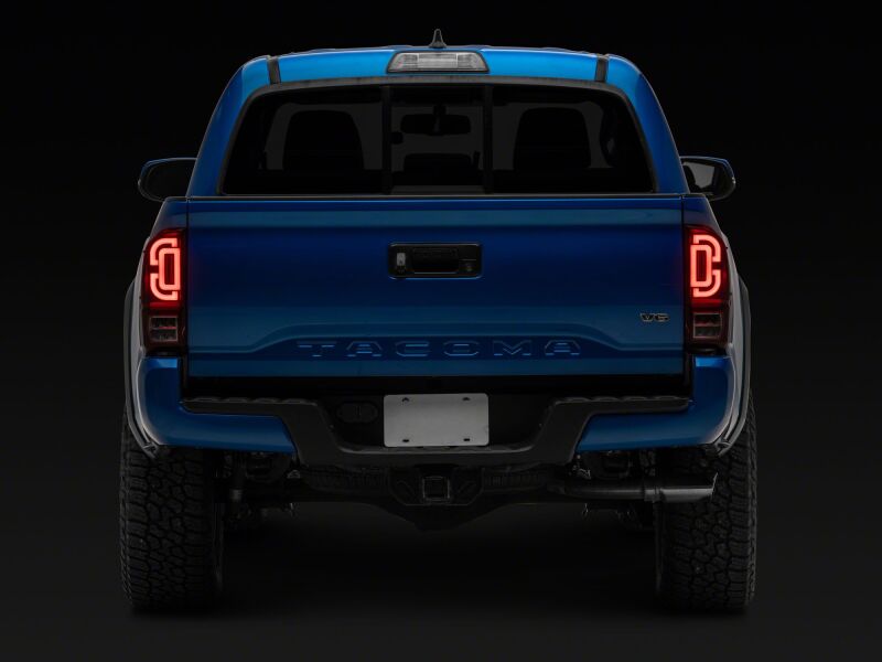 Raxiom 16-23 Toyota Tacoma XW Series Sequential LED Tail Lights- Black Housing- Red Lens - TT30332 - additional view 7
