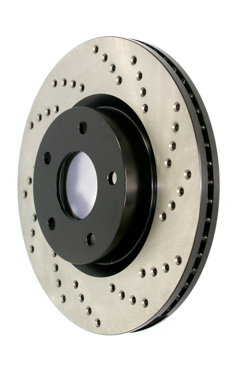 Clearance - StopTech Drilled Sport Brake Rotor - STO128.39038R