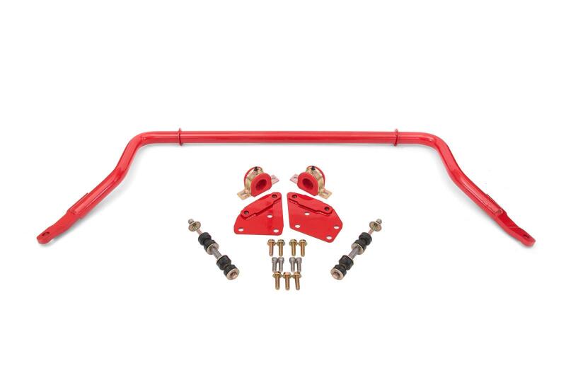 BMR 82-92 Chevrolet Camaro / Pontiac Firebird Sway Bar Kit Front Hollow 35mm Non-Adjustable - Red - SB331R