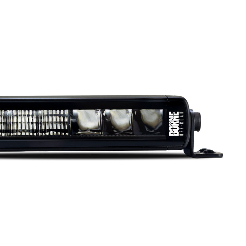 Borne Off-Road Light Bar Single Row Straight 10in - BNLT-LB-SS10