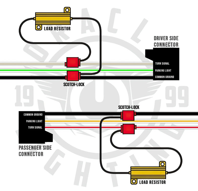 Oracle 07-18 Jeep Wrangler JK Switchback LED Halo Headlights - Amber/White - Switchback SEE WARRANTY - 5769-123