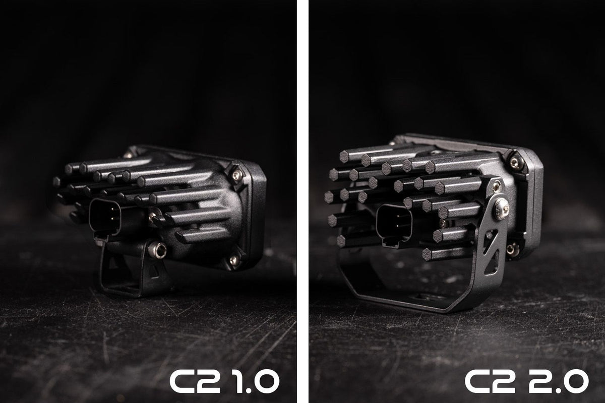 Diode Dynamics C2 2.0 Lens Combo/Driving Yellow - DD8545