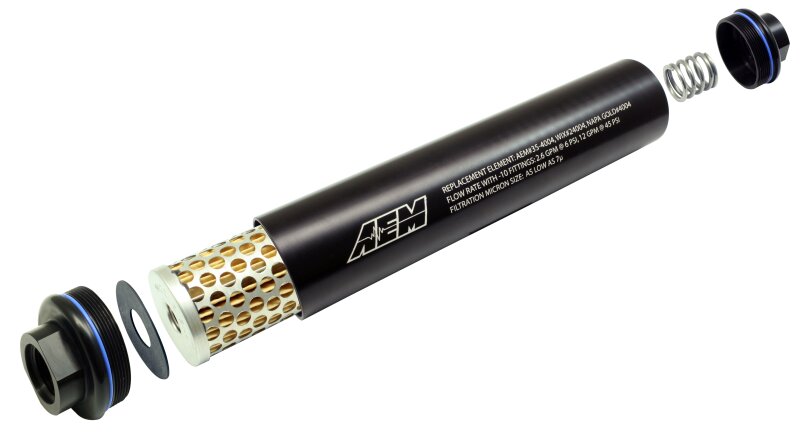 AEM Universal High Volume Fuel Filter Element - 25-202