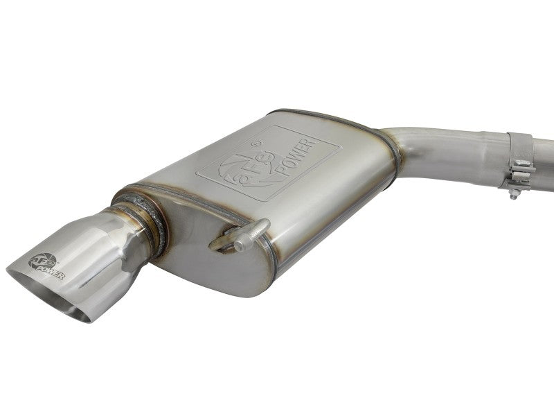 aFe 20-22 Audi RS6 Avant V8 4L(tt) MACH Force-Xp 3in to 2.5in 304 SS Cat-Back Exhaust w/Polished Tip - 49-36448-P