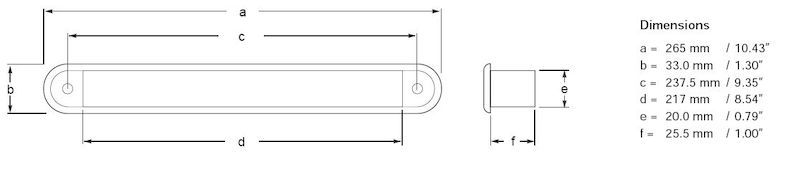 Hella Interior Strip Lamp Md12 White 2Ja - 959073001