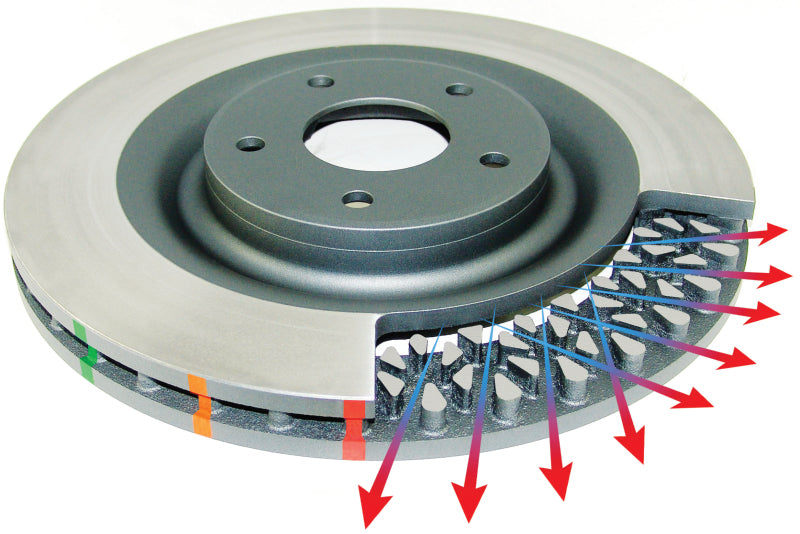 DBA 03-07 Jeep Wrangler Rear 4000 Series Drilled & Slotted Rotor - DBA42535XS