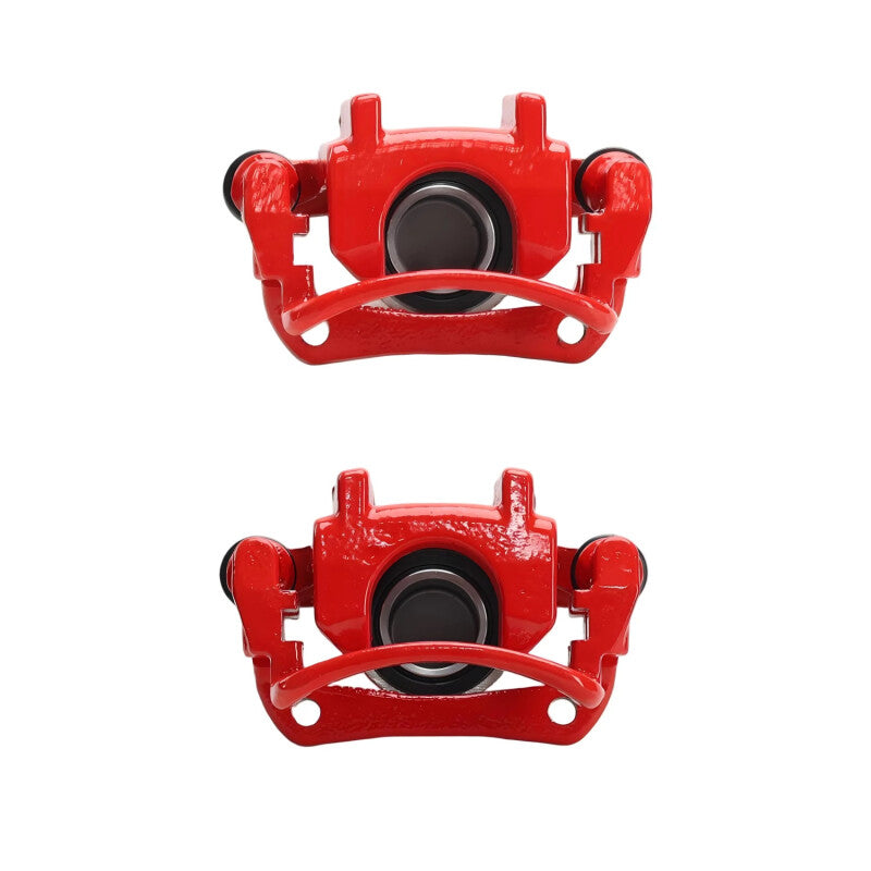 Power Stop 09-15 Toyota Venza Rear Red Caliper w/Bracket (Pair) - S15086