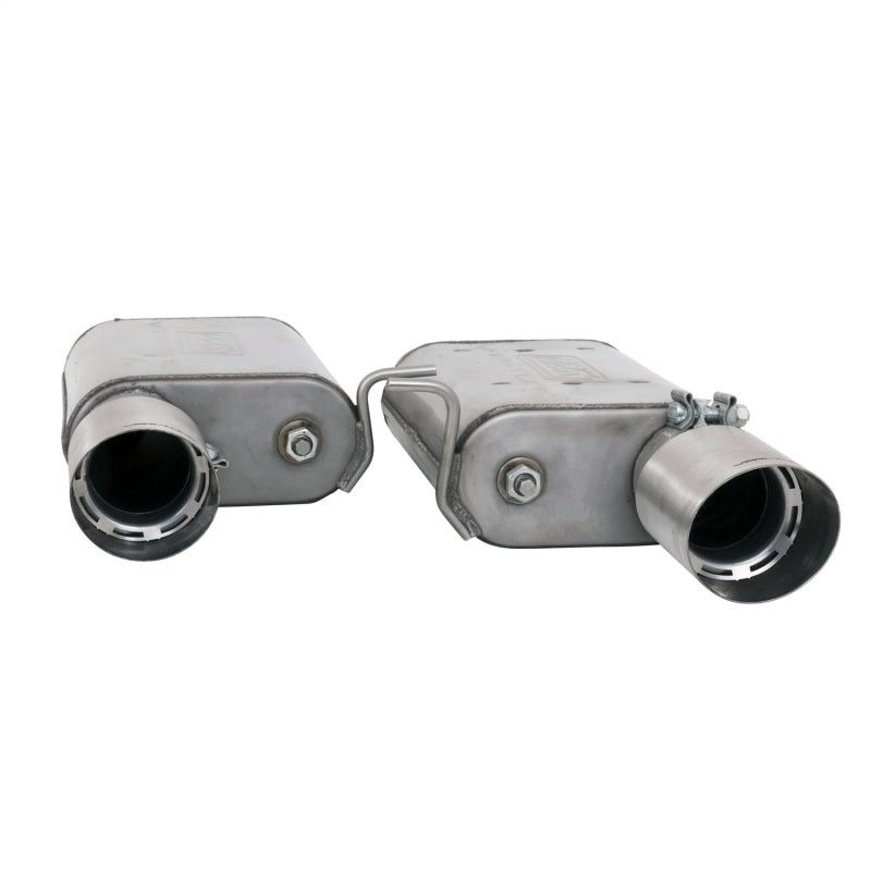 BBK 15-17 Mustang GT Varitune Complete Cat Back Exhaust System (Includes Resonator Delete X-Pipe) - 30065