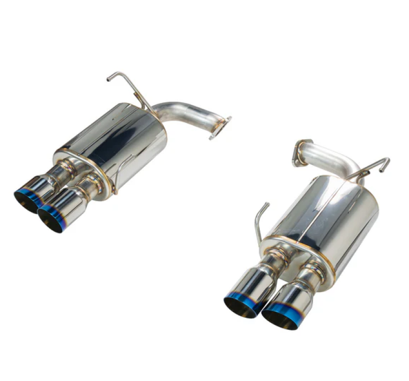 Remark 2022+ Subaru WRX VB Axle Back Exhaust w/Burnt Stainless Steel Single Wall Tip - RO-TTVB-SM