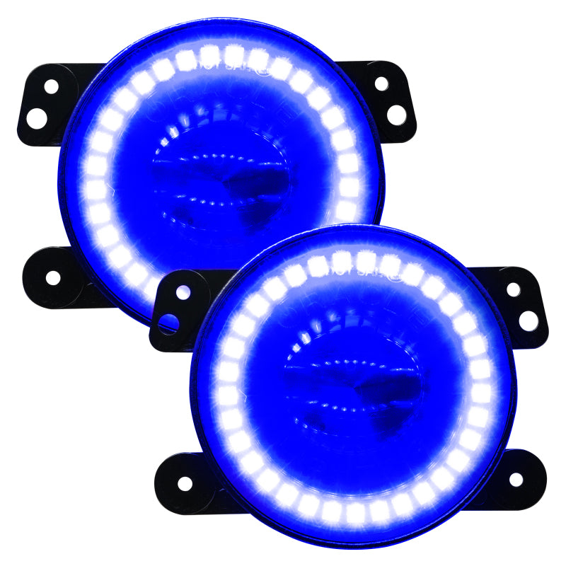 Oracle Jeep Wrangler JK/JL/JT High Performance W LED Fog Lights - w/o Controller SEE WARRANTY - 5846-334