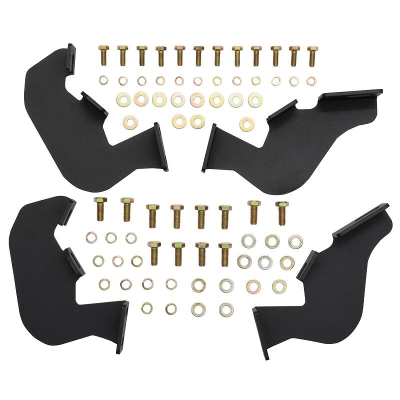 Westin/HDX 2021+ Ford Bronco (2-Door) Drop Nerf Step Bars - Textured Black - 56-14185