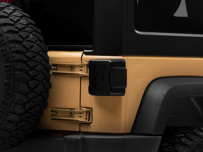 Raxiom 07-18 Jeep Wrangler JK Axial Series Carver LED Tail Lights- Blk Housing (Smoked Lens) - J164241