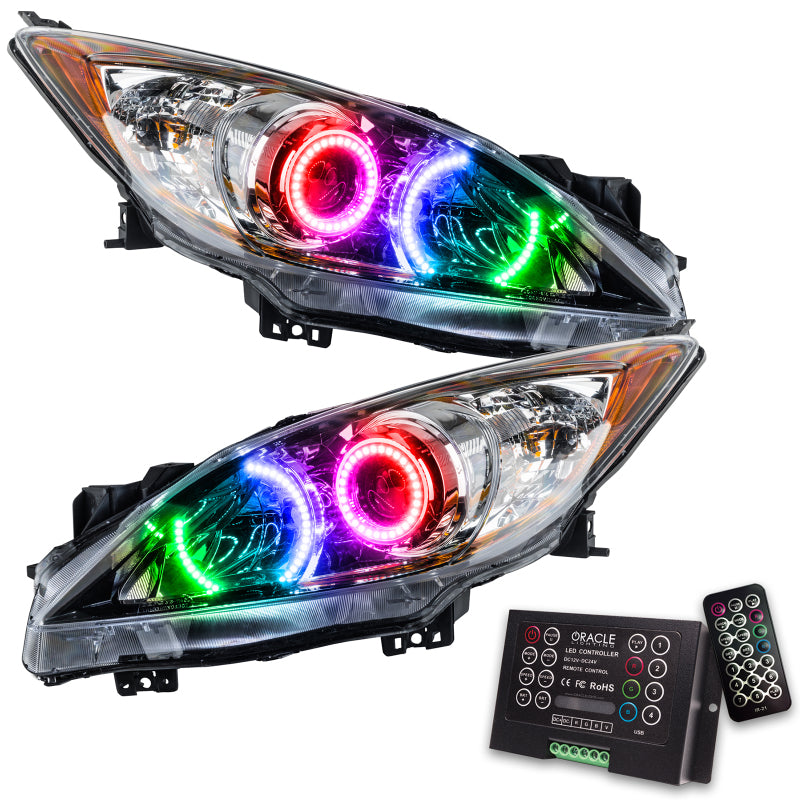 Oracle 10-13 Mazda 3 SMD HL - Halogen - ColorSHIFT w/ 2.0 Controller SEE WARRANTY - 7100-333