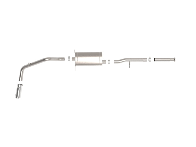 aFe Apollo GT Series 3in 409SS GM Silverado/Sierra 1500 09-18 V6-4.3/V8-4.8/5.3L - Polished - 49-44136-P