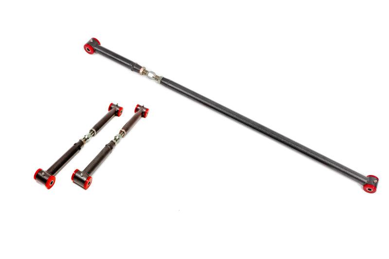 BMR 82-02 3rd Gen F-Body On-Car Adj. Rear Suspension Kit (Polyurethane) - Black Hammertone - RSK035H for 1982-2002 Chevrolet 