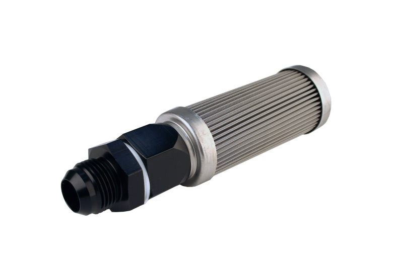 Aeromotive Stealth In-Tank -12AN Bulkhead 100 Micron Stainless Steel Fuel Filter - 12613