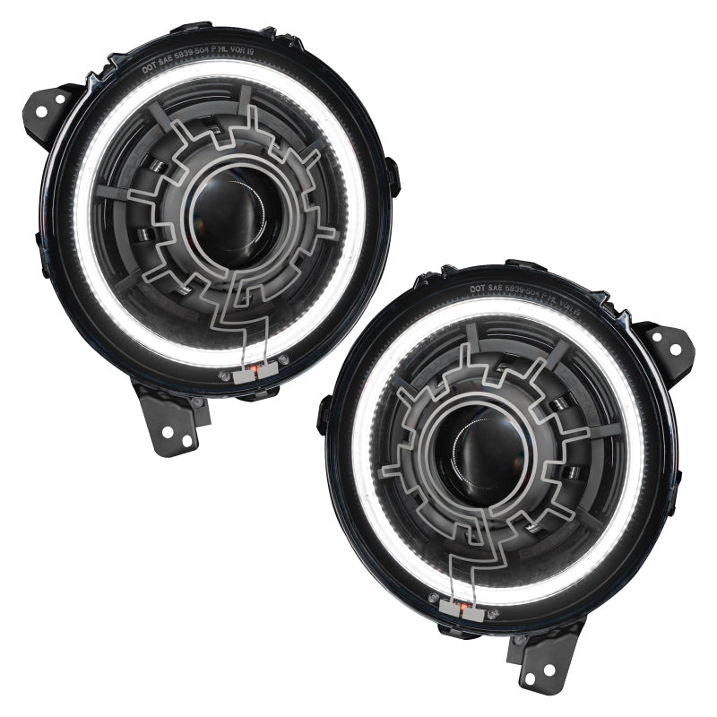 Oracle Lighting 18-22 Jeep Wrangler JL Oculus Bi-LED Projector Headlights SEE WARRANTY - 5839-111