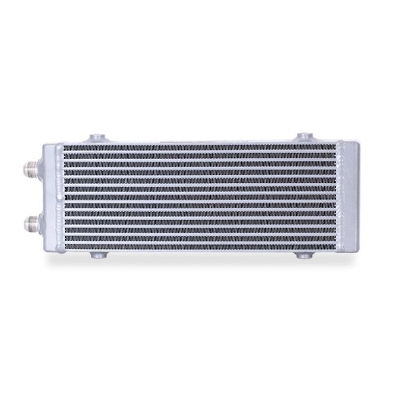 Mishimoto Universal Medium Bar and Plate Dual Pass Silver Oil Cooler - MMOC-DP-MSL