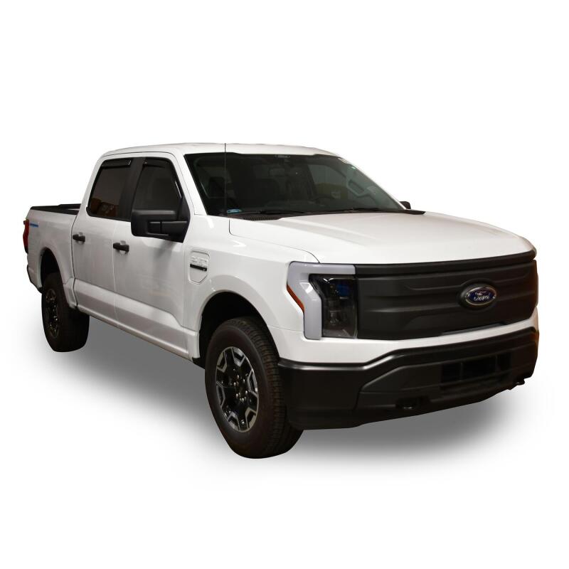 Westin 2015-2018 Ford F-150 SuperCrew Wade In-Channel Wind Deflector 4pc - Smoke - 72-37407