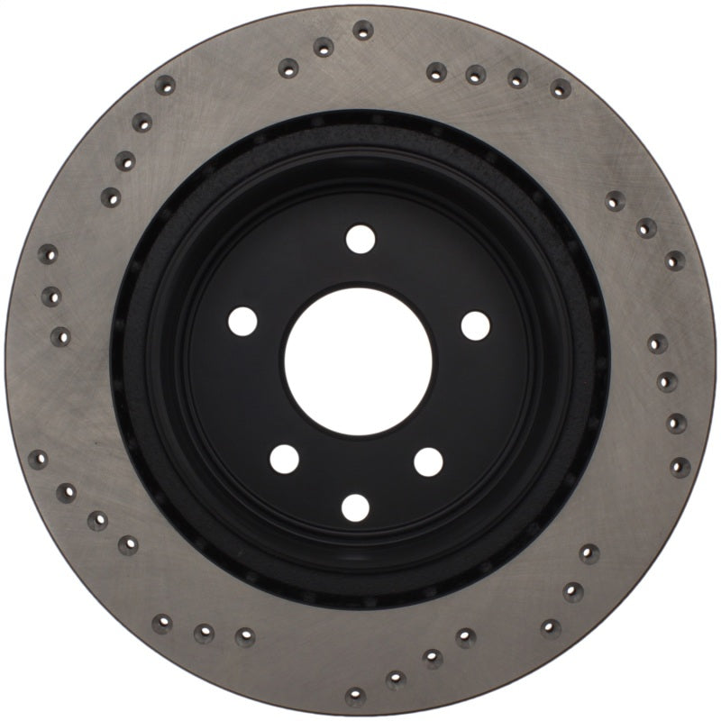 StopTech 08-09 Infiniti EX35 / 05-08 G35 / 09 G37 / 06-09 M35/M45 Drilled Left Rear Rotor - 128.42088L