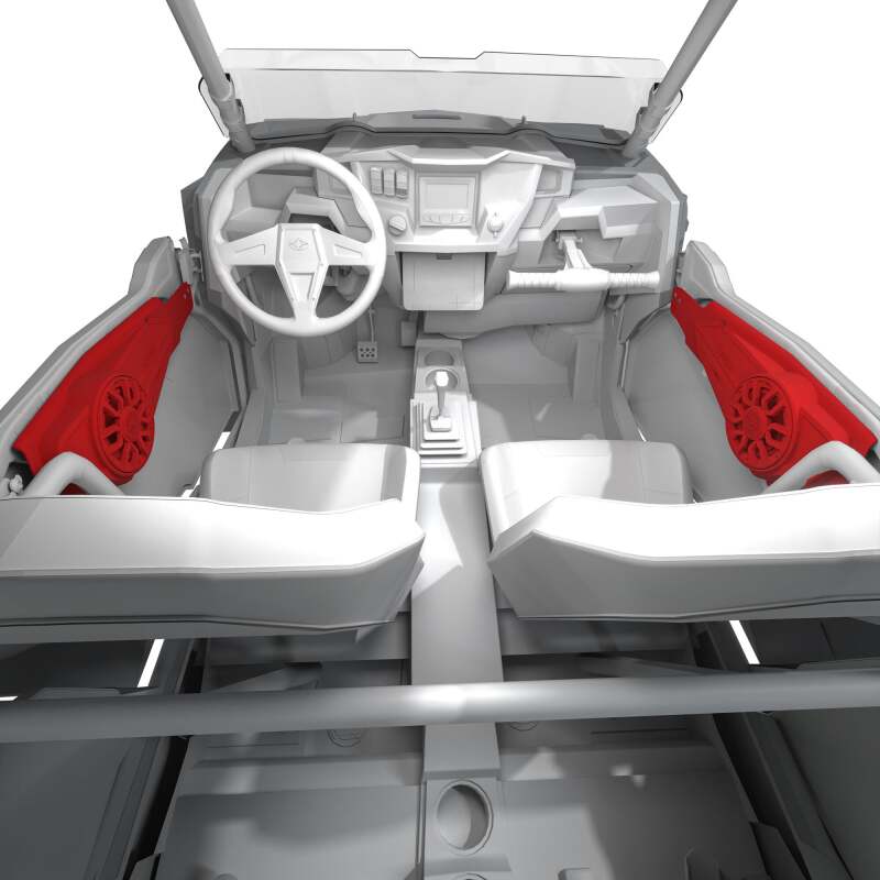 DSE 14-23 Polaris RZR-XP Front Door Empty Panels - RZR-FD6LD - additional view 2