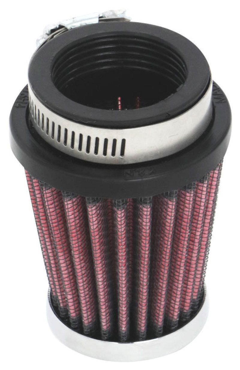 K&amp;N Universal Chrome Filter 1 9/16 inch FLG / 2 5/8 inch Bottom / 2 inch Top / 3 inch Height - RC-2290